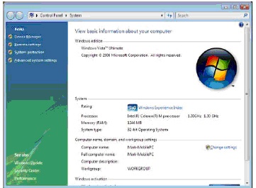 Using Windows Vista System Restore