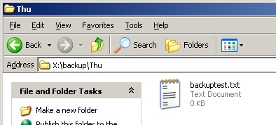 Create a Windows Daily Backup Script