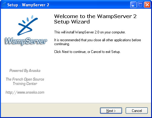wampserver 2.0i windows 7