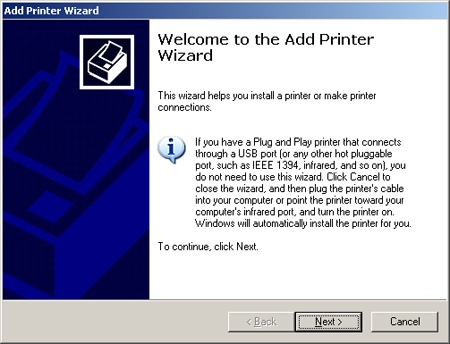 Sharing a Printer on a Windows Network
