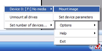 Using Daemon Tools to Mount a Virtual Drive