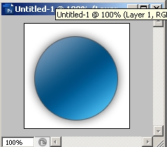 Blue Circle Button Tutorial